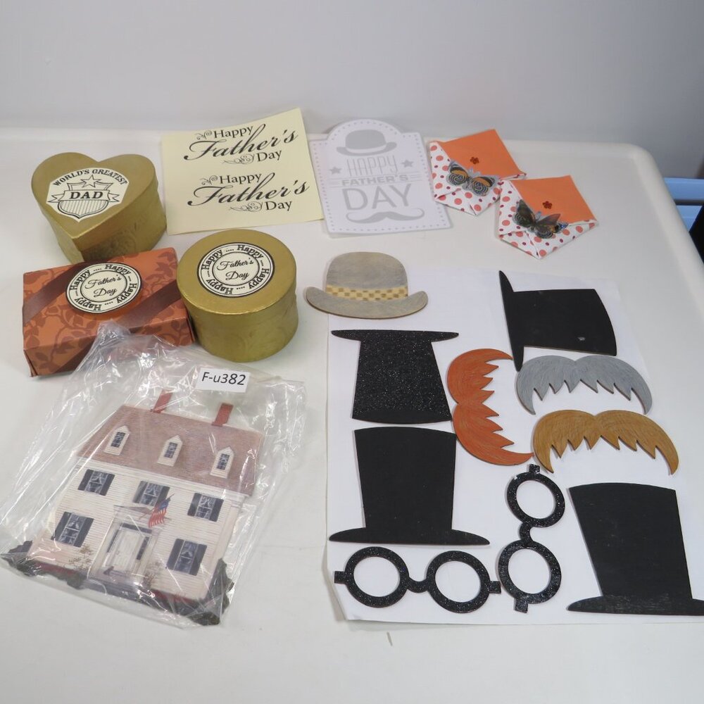 Scrapbook / Craft Grab Bag House/ Father's Day